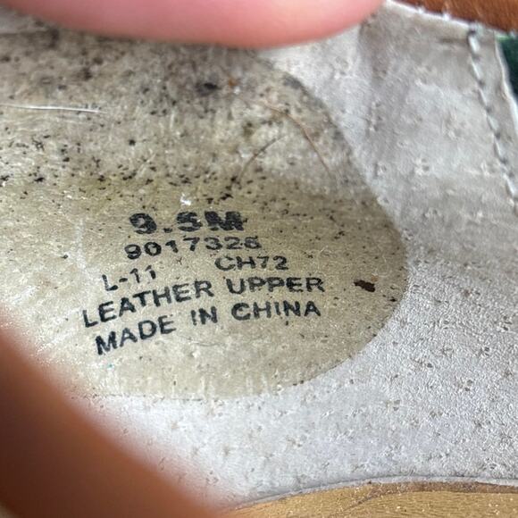 Milly for Sperry Top-Sider Women’s 9.5 Blue Leather Espadrille Wedge Sandals - Picture 9 of 9